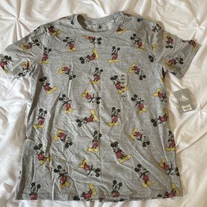 Mickey Disney Grey Mens Tshirt 3/$12